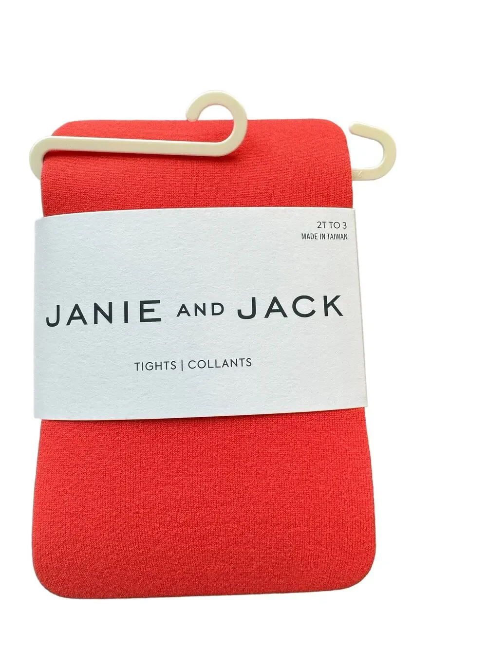 New Janie and Jack Kids Red Tights Size 2-3